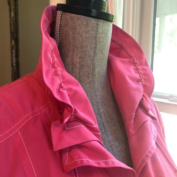 Tribal Hot Pink Nylon Jacket - Picture 5 of 8